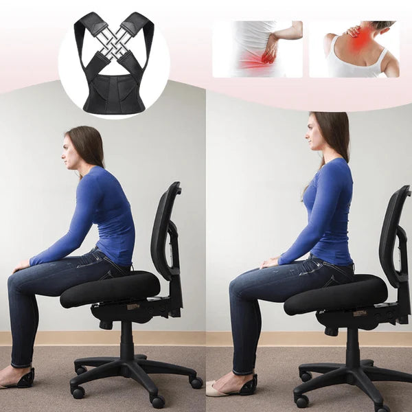 Adjustable Posture Corrector Back Support Strap